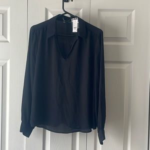 New York & Co. Cute and Stylish Black Top